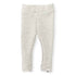 Broekje rib light grey melange