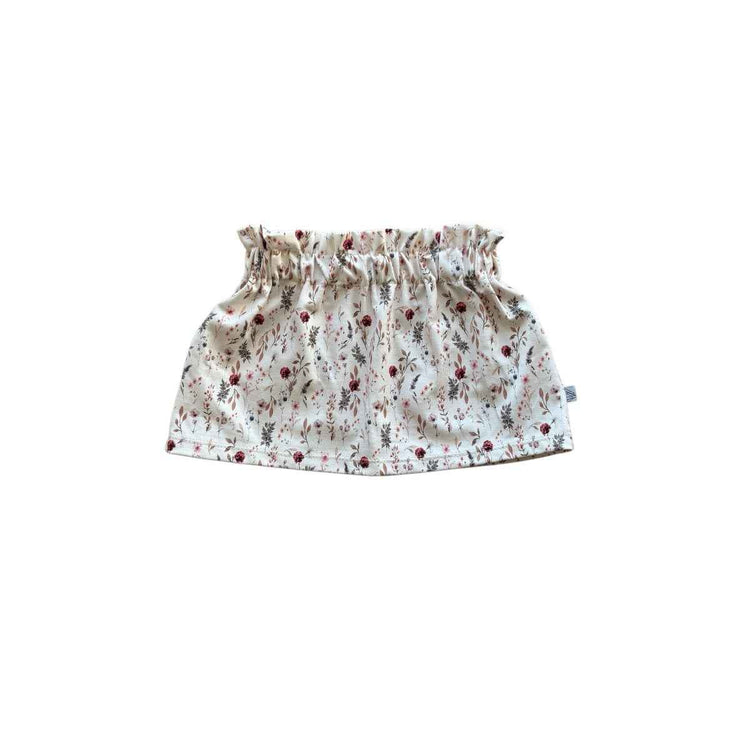 Feathers® Rokje Romantic Flower | GOTS | Handgemaakt NL | Maat 62/68-98/104 by Feathers®