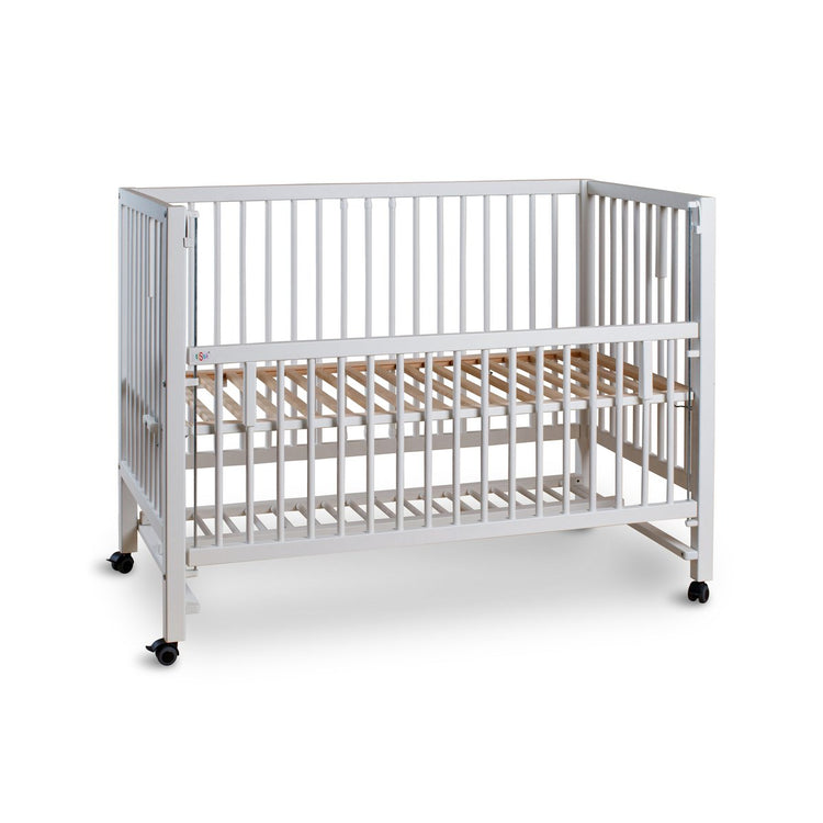 tiSsi® Hajo XXL Aanschuifbed & Wieg 120x60 cm – Wit Beukenhout by tiSsi ® Familie beginnt mit uns™