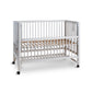 tiSsi® Hajo XXL Aanschuifbed & Wieg 120x60 cm – Wit Beukenhout by tiSsi ® Familie beginnt mit uns™