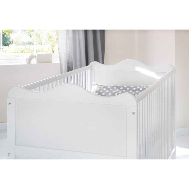 Babykamer Florentina brede grote incl. brede plankenheid, 4 delen
