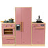 MAMAMEMO Speelkeuken Oven met Kookplaat – Houten Speelgoed Kersenbloesem | 3+ by Mamamemo