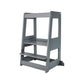 tiSsi® Felix Leertoren voor Broers, Zussen & Tweelingen – Beuk Stormy Grey by tiSsi ® Familie beginnt mit uns™
