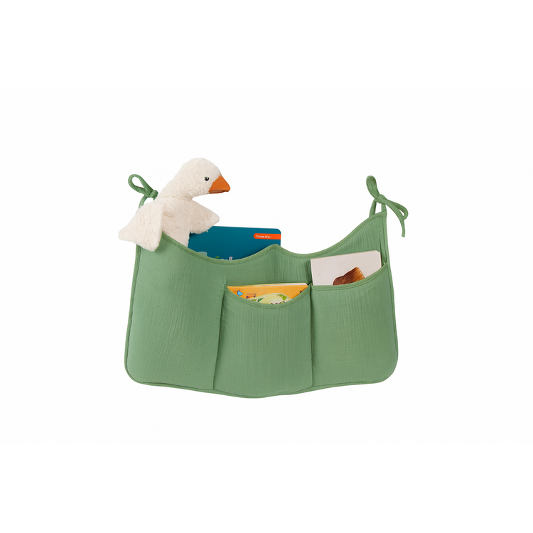 tiSsi® Mousseline Organizer voor Huisbed – Groen by tiSsi ® Familie beginnt mit uns™