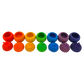 Mini Regenboog Eikelbekertjes 7-delig | Papoose by Papoose