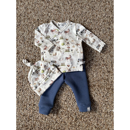 Newborn Broekje jogging dark jeans