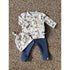 Newborn Broekje jogging dark jeans