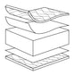 tiSsi® Matras Standard 120x60 cm – Geschikt voor Hajo en andere Kinderbedden by tiSsi ® Familie beginnt mit uns™
