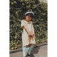 Sol Dress – Zacht Gebreide Jurk met Peter Pan-kraag