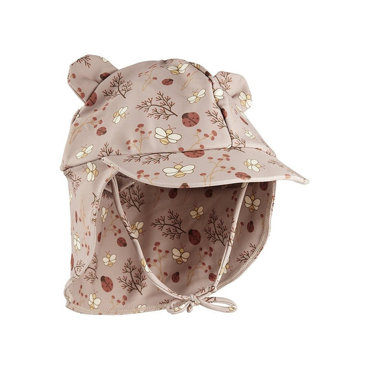 Nuuroo Lucca Zonnehoed | Sand Flower Bee | UPF 50+ | Gerecycled Polyester | Maat 46-54cm by Nuuroo