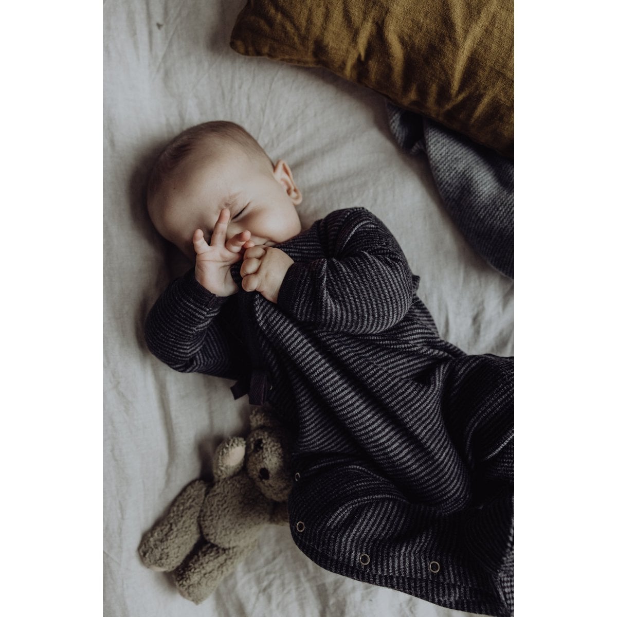 Wollen Baby Ribvoetjes – Merinowol & Bamboe | Finch & Fable
