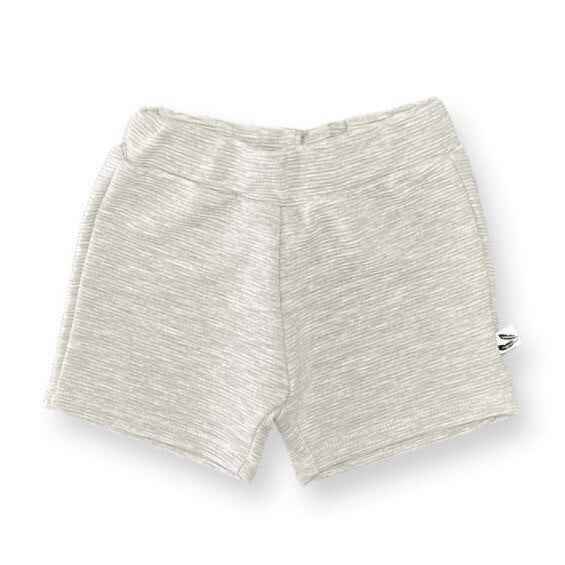 Shorts rib light grey melange