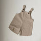 Naya Unisex Linnen Overallshort – Tijdloze Minimalistische Look