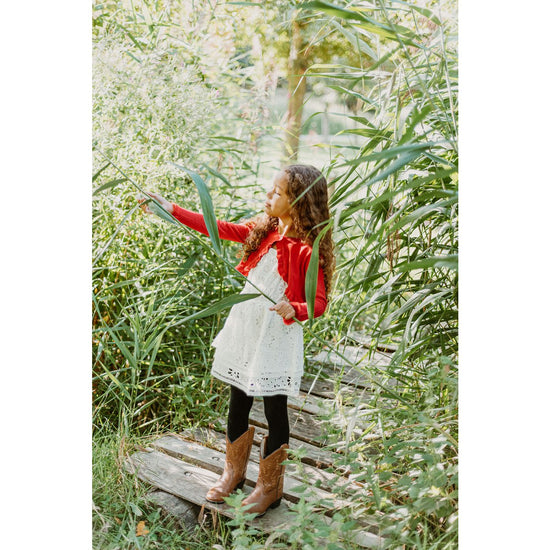Joy Cropped Vest – Elegant Vestje met Ruches