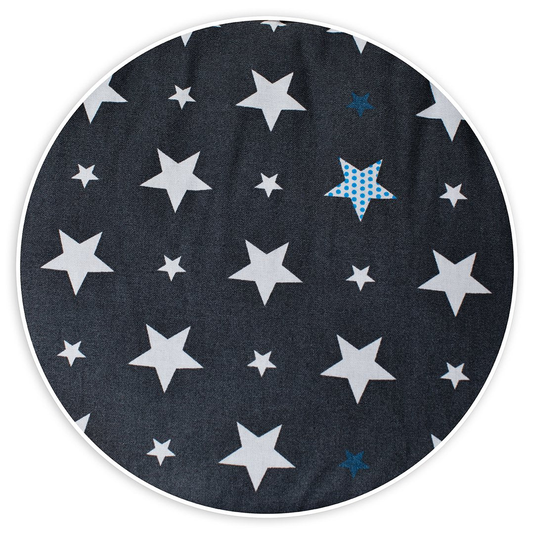 tiSsi® Zitkussen Grijs Stars – Accessoire voor Kinderstoel by tiSsi ® Familie beginnt mit uns™