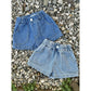 Nova Denim Shorts – La Olivia Kids