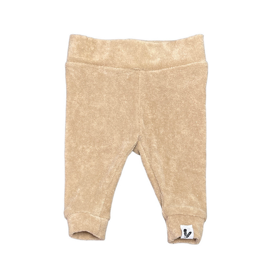 Newborn broekje badstof sand - Esjalynn kids