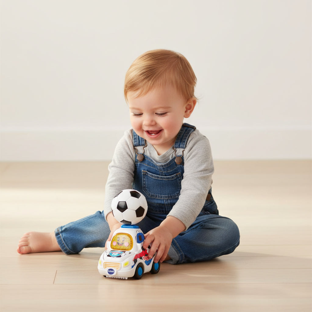 VTech Toet Toet Auto’s – Vigo Voetbalauto Special Edition by VTech
