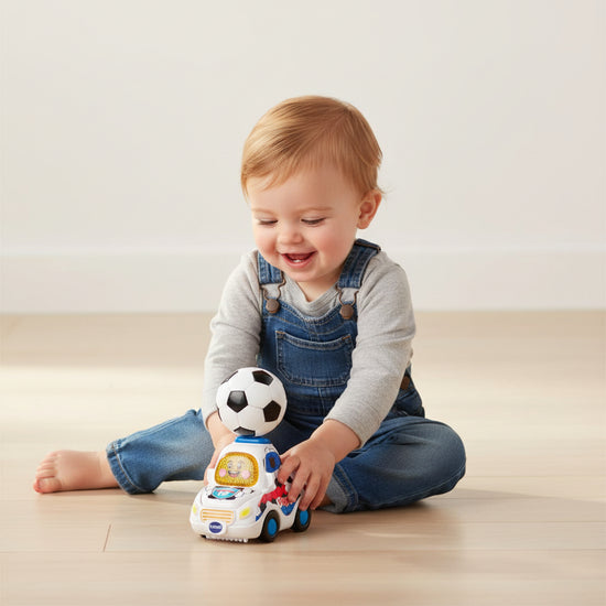 VTech Toet Toet Auto’s – Vigo Voetbalauto Special Edition by VTech