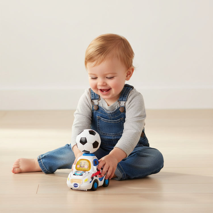 VTech Toet Toet Auto’s – Vigo Voetbalauto Special Edition by VTech