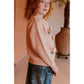 Evie Cardigan – Gebreid Vest met 3D-Bloemdetails