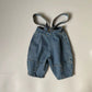 Unisex Denim Jarretelbroek – Comfortabele Denim met Bretels