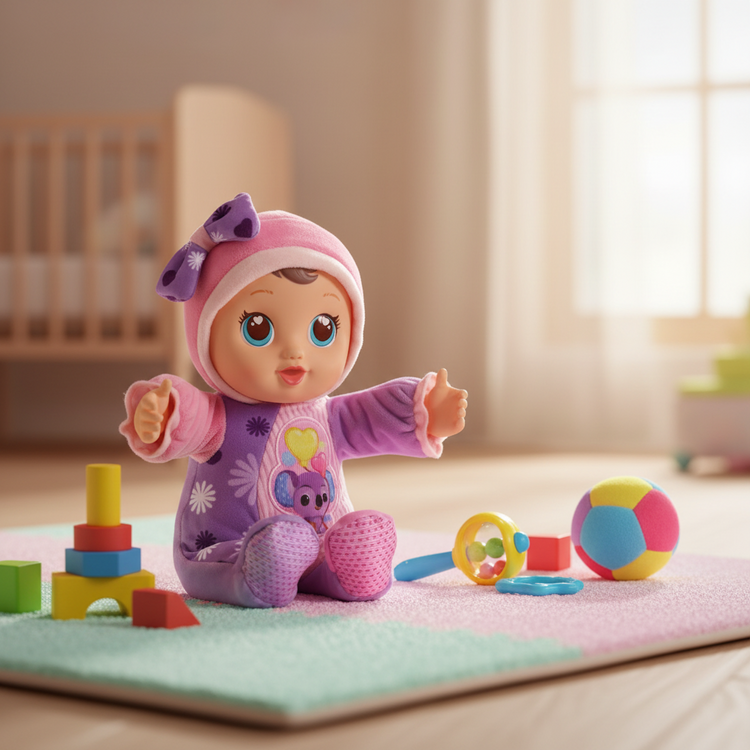 Vtech Little Love Manou speelt kiekeboe by Dagros wholesales