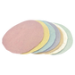 Ronde Matten Pastel 30cm 7-delig | Papoose by Papoose