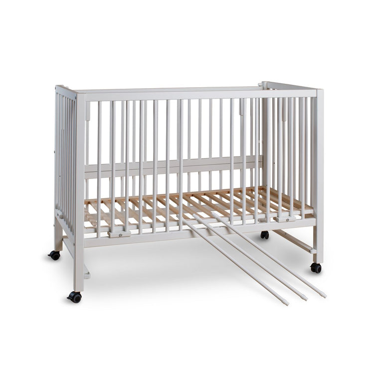 tiSsi® Hajo XXL Aanschuifbed & Wieg 120x60 cm – Wit Beukenhout by tiSsi ® Familie beginnt mit uns™