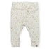 Newborn broekje nature floral