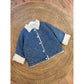 Robbie Spijkerjasje – Denim met Warm Nepbont