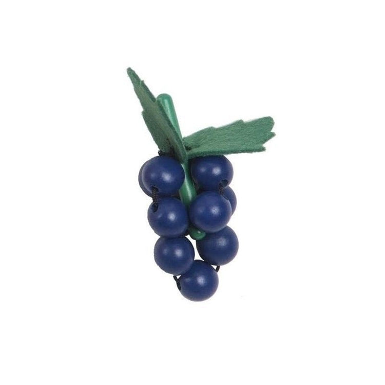 MAMAMEMO Trosje Blauwe Druiven van Hout – Speelgoed Fruit by Mamamemo