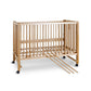 tiSsi® Hajo XXL Aanschuifbed & Wieg 120x60 cm – Naturel Beukenhout by tiSsi ® Familie beginnt mit uns™