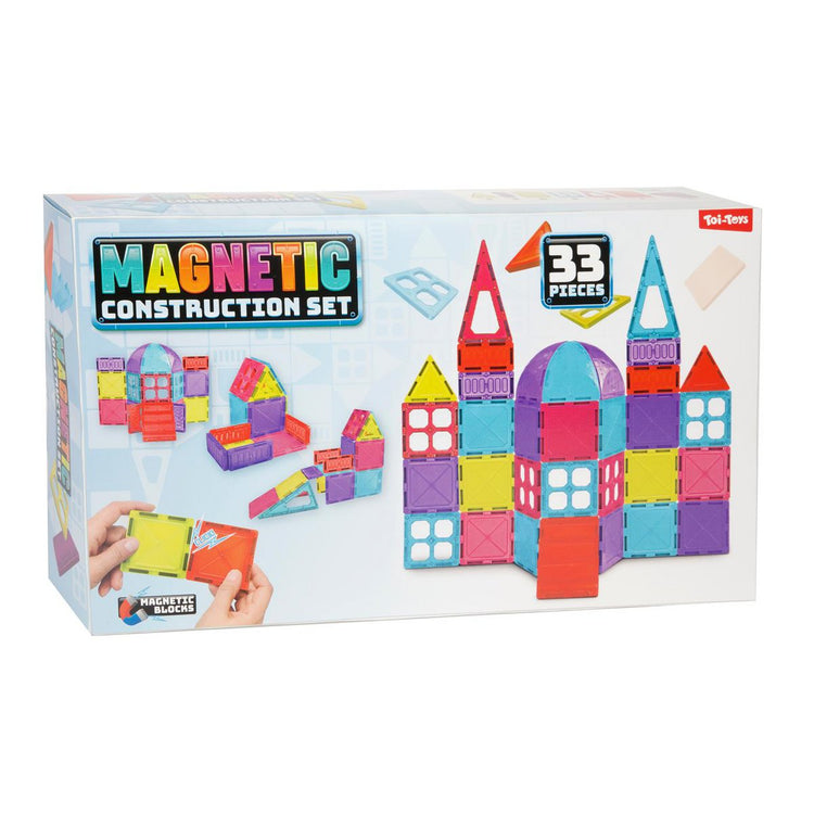 Toi-Toys Bouwset Magneetpanelen 33-delig by Dagros wholesales