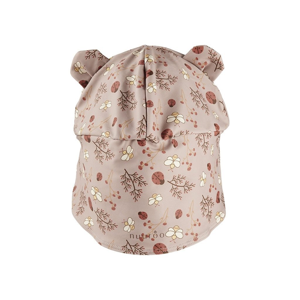 Nuuroo Lucca Zonnehoed | Sand Flower Bee | UPF 50+ | Gerecycled Polyester | Maat 46-54cm by Nuuroo
