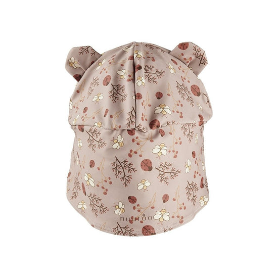Nuuroo Lucca Zonnehoed | Sand Flower Bee | UPF 50+ | Gerecycled Polyester | Maat 46-54cm by Nuuroo