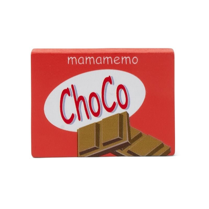 MAMAMEMO Chocoladereep van FSC Hout – Speelgoed Eten by Mamamemo