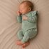 Boxpakje Ruffle Groen | Schattig Jerseyrompertje voor Babymeisje by Feathers®